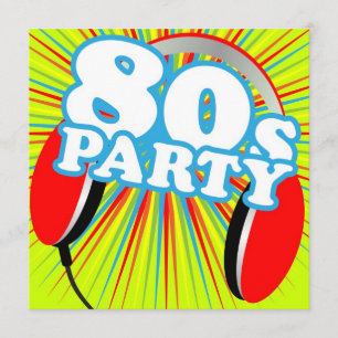 Retro Party Invitation