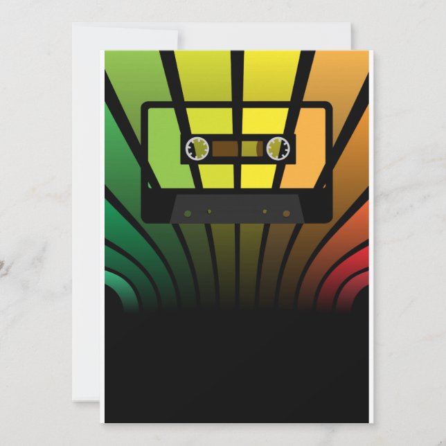 Retro Party Invitation (Front)