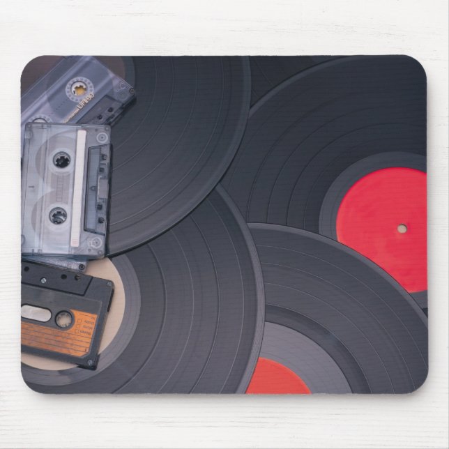 Retro Party Mouse Pad (Front)
