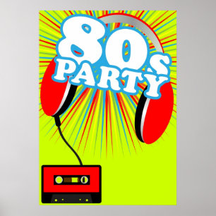 Retro Party Poster