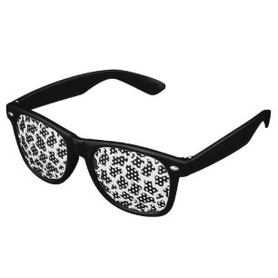 Retro Party Shades Cow Sunglasses