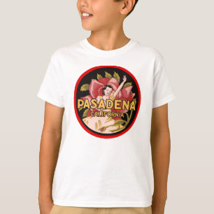 Retro Pasadena California travel ad T-Shirt