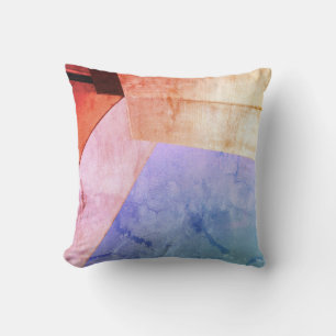 Retro Pastel Colour Mid Century Modern Cushion