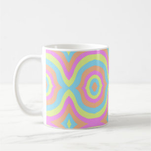 Retro Pastel Rainbow Coffee Mug