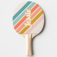 Retro Pastel Rainbow Personalised Name