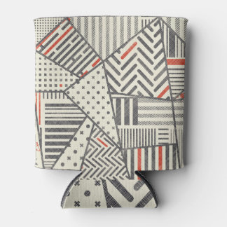 Retro Patchwork: Abstract Geometric Design Can Cooler