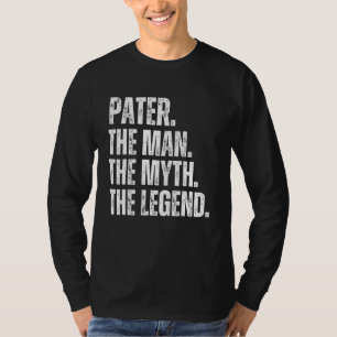 Retro Pater the Man the Myth the Legend Pops Prese T-Shirt