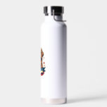 Retro Patriotic Golden Retriever Engraving Tee 4 Water Bottle<br><div class="desc">Retro Patriotic Golden Retriever Engraving Tee 4</div>