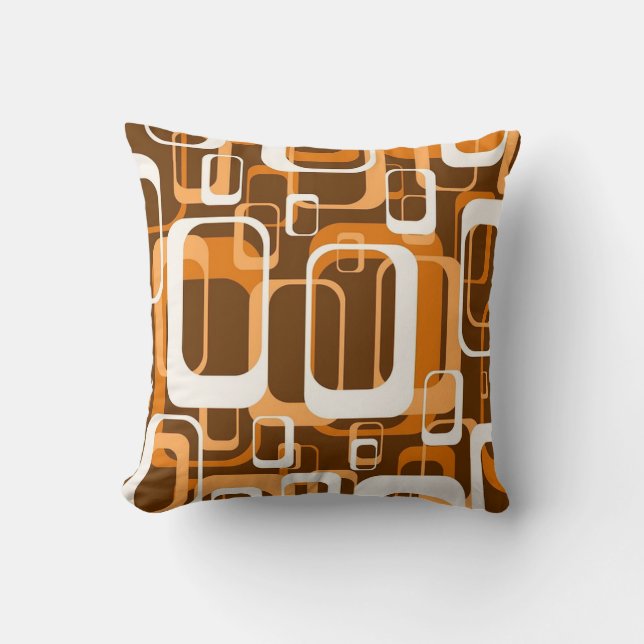 Retro Pattern 1971 Cushion (Front)