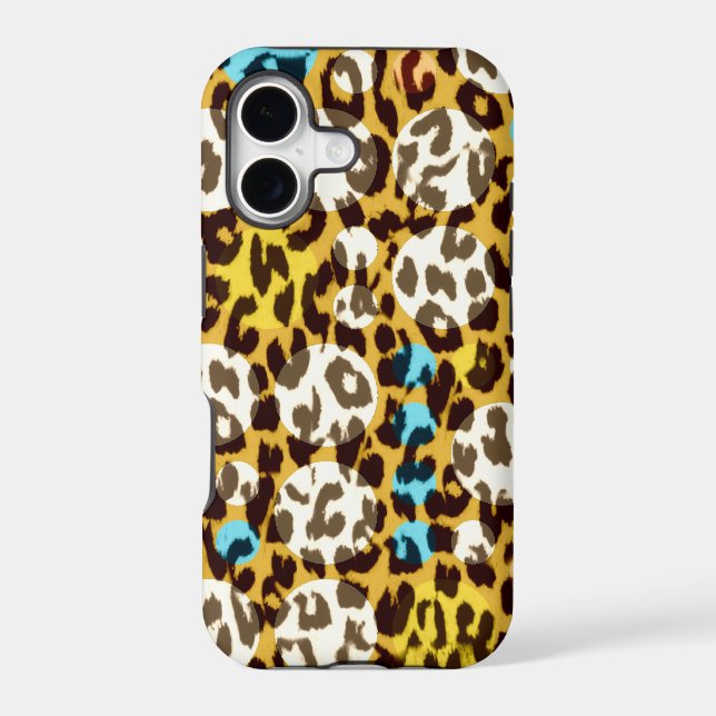 Retro pattern animal print texture of leopard 5 (Back)
