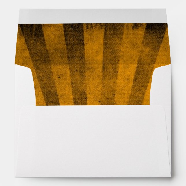 Retro pattern background envelope (Back (Bottom))