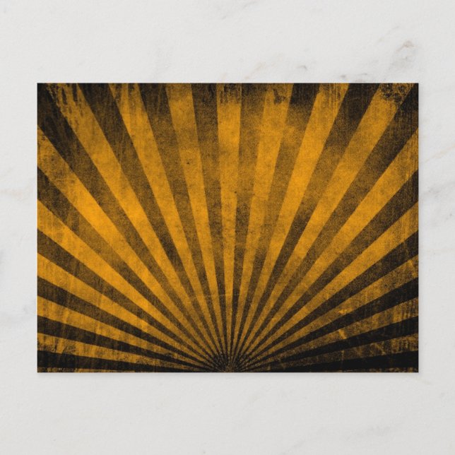 Retro pattern background postcard (Front)