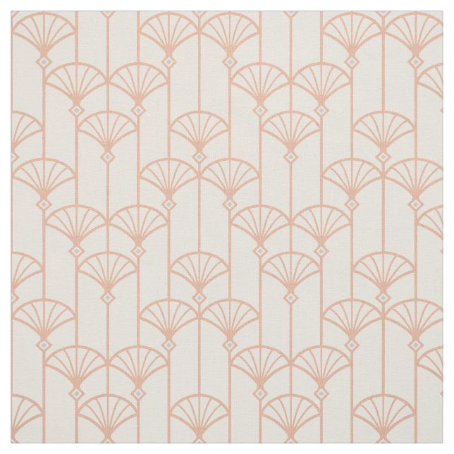 Retro pattern in Art deco style. Fabric (Swatch)