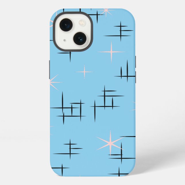 Retro Pattern iPhone Case (Back)