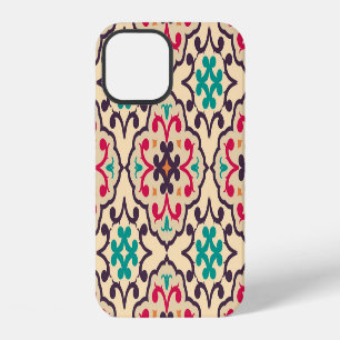 Retro pattern: wallpaper, textile design iPhone 12 case