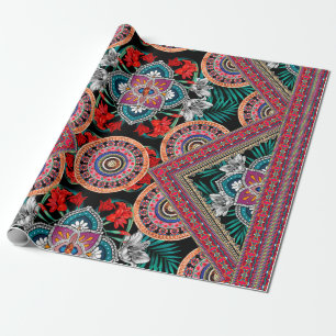 Retro Pattern Wrapping Paper