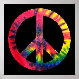 Retro Peace Poster