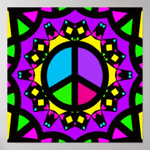 Retro Peace Sign
