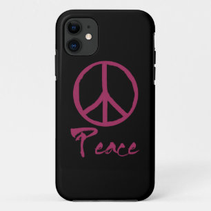 Retro Peace Sign Case-Mate iPhone Case