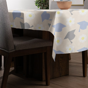 Retro Peach Graduation Tablecloth