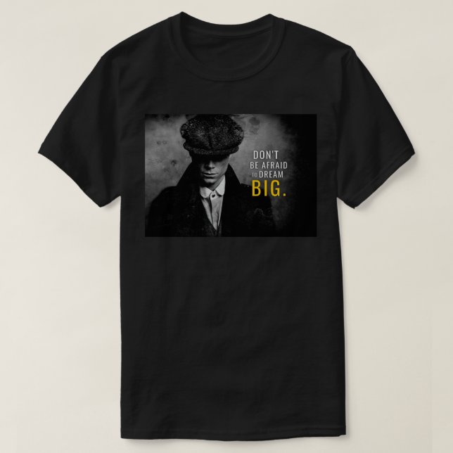 Retro Peaky Blinders Awesome For Movie Fan T-Shirt (Design Front)