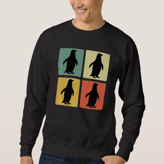 Retro Penguins Sweatshirt (Front)