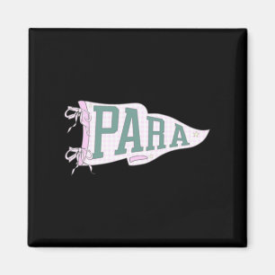 Retro Pennant Flag Para Teacher Funny Back To Magnet