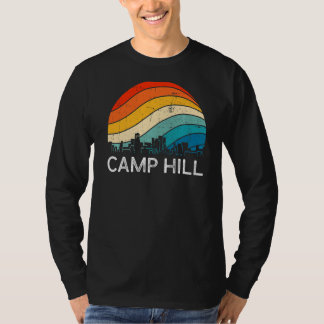 Retro Pennsylvania Camp Hill Skyline Vintage Urban T-Shirt