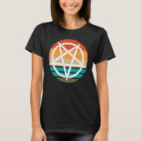 Retro Pentagram Devil 666
