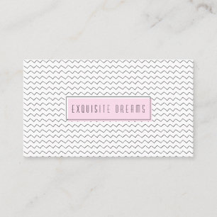 Retro Personal Fashion Stylist Chic Retail Business Card