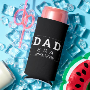 Retro Personalised Dad Gift Est 2026 Best Dad Ever Seltzer Can Cooler