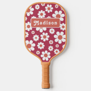 Retro Personalised Name Pickleball Paddle