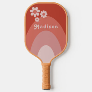 Retro Personalized Name Pickleball Paddle