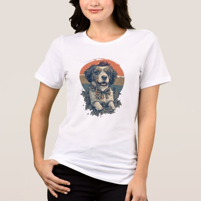 Retro Pet Lover Classic Tee (Front)