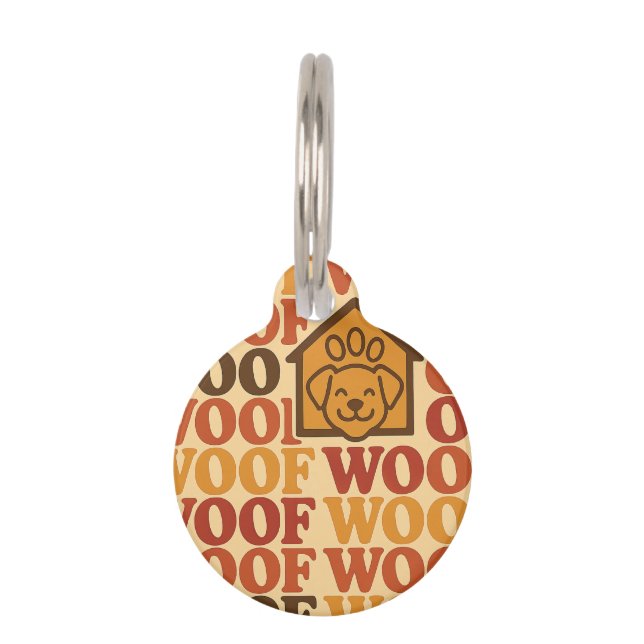 Retro Pet Vibes Tag (Front)