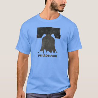 Retro Philadelphia Skyline-Men T-Shirt