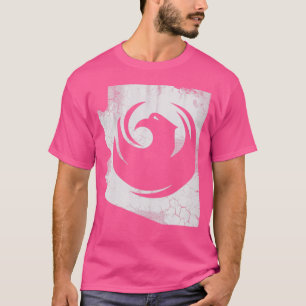 Retro Phoenix Arizona Flag Map Vintage Style T-Shirt