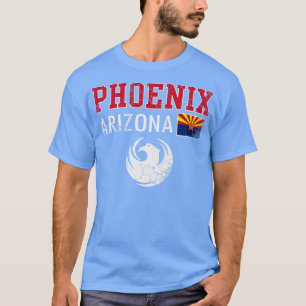 Retro Phoenix Arizona Flag Vintage Style T-Shirt