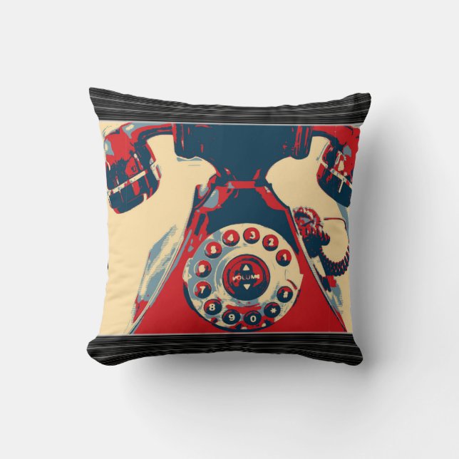 Retro Phone Cushion (Front)