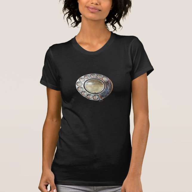 RETRO PHONE DIAL t-shirt (Front)