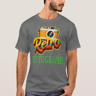 Retro Photography Day Gift Camera Photographer T-Shirt