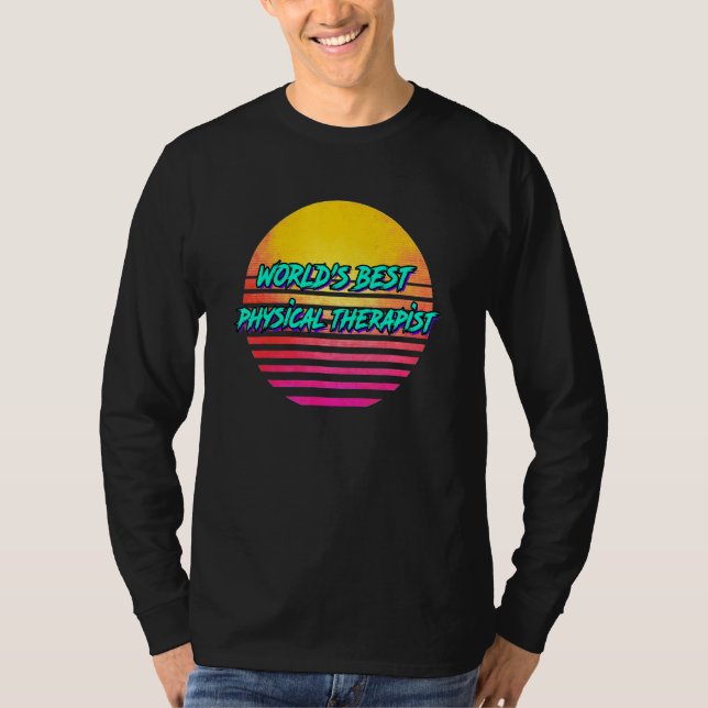 Retro Physical Therapist T-Shirt (Front)