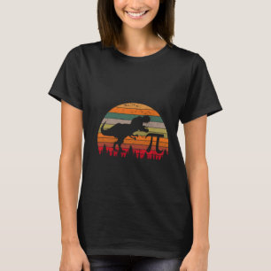 Retro Pi Day 3.14 Dinosaur Funny Pi Day Math Toddl T-Shirt
