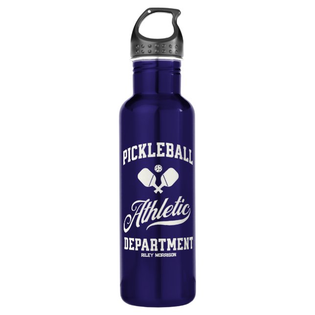 Retro Pickleball Athletic Department Custom  710 Ml Water Bottle (Front)