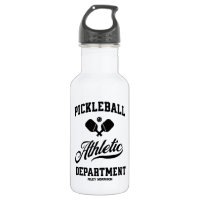 Retro Pickleball Athletic Department Custom Stainl