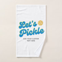 Retro Pickleball Let's Pickle Personalised Sweat