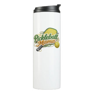 Retro Pickleball Mama Mother's Day  Thermal Tumbler