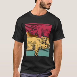 Retro pig T-Shirt