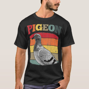 Retro Pigeon Lover Present Pigeon Owner Funny Gift T-Shirt