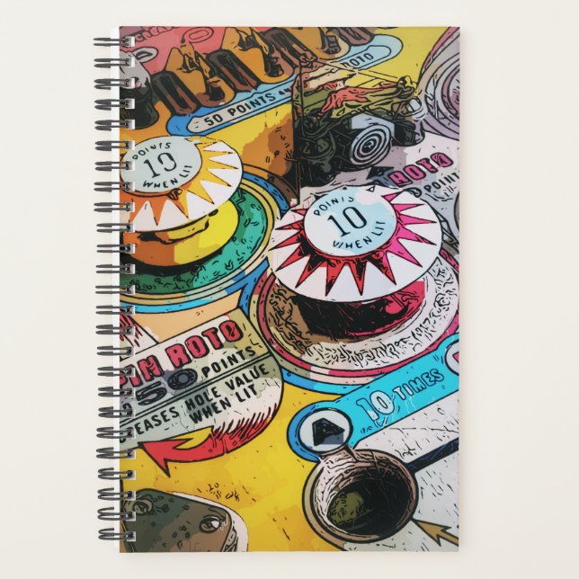 Retro Pinball Planner (Front)